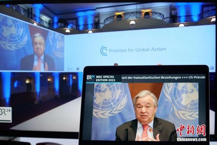 資料圖：聯(lián)合國秘書長古特雷斯。
<a target='_blank' href='http://www.chinanews.com/'>中新社</a>記者 彭大偉 攝