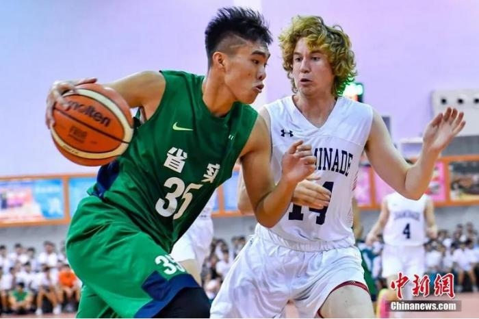 　　資料圖：中美青少年籃球友誼賽。<a target='_blank' href='http://www.chinanews.com/'>中新社</a>記者 陳驥旻 攝