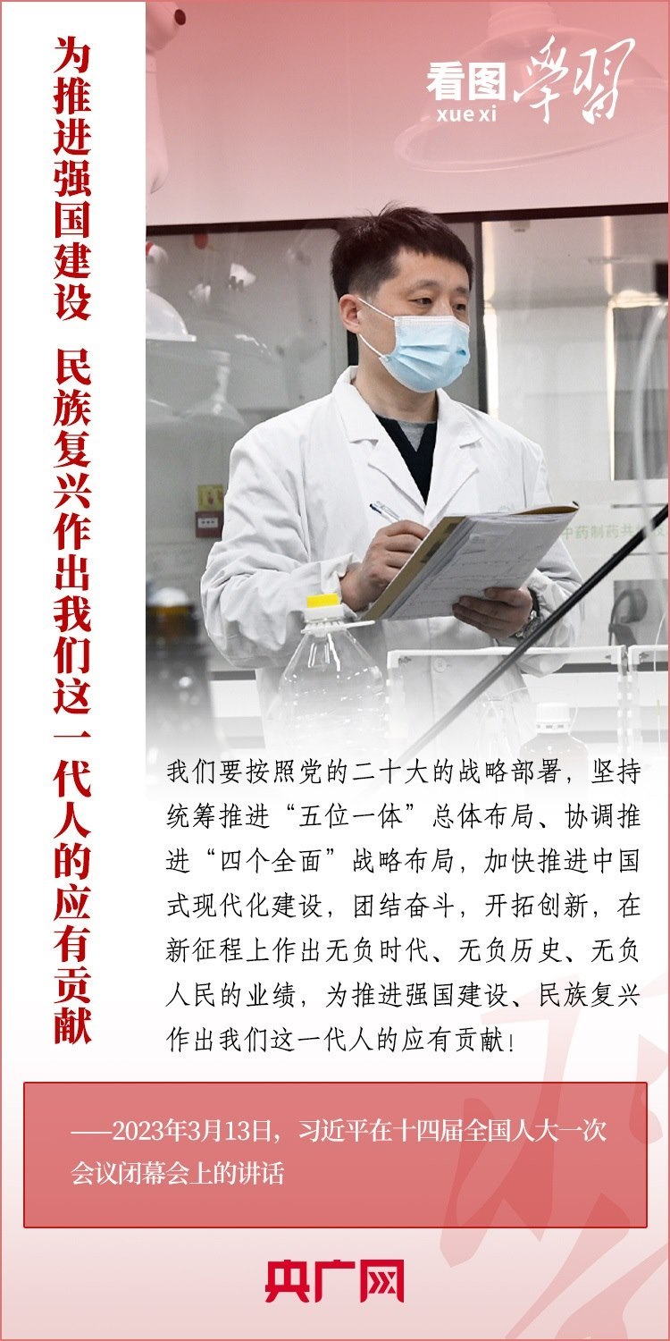 看圖學(xué)習(xí)丨為推進(jìn)強(qiáng)國(guó)建設(shè)、民族復(fù)興作出我們這一代人的應(yīng)有貢獻(xiàn)