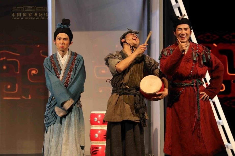 舞臺(tái)劇《盛世歡歌》現(xiàn)場(chǎng)。主辦方供圖