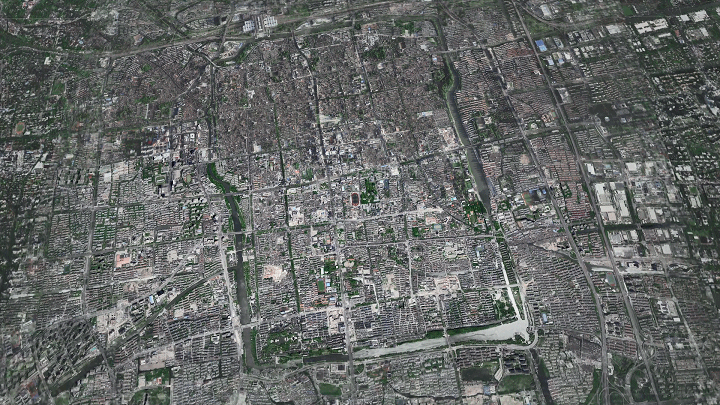 平江歷史文化街區(qū)現(xiàn)存整體布局與宋代《平江圖》基本一致。