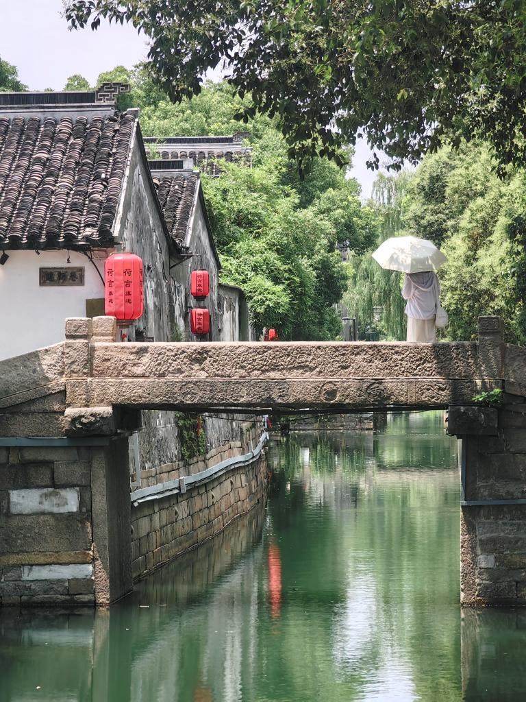 7月6日拍攝的平江歷史文化街區(qū)一景。新華社記者 楊依軍 攝