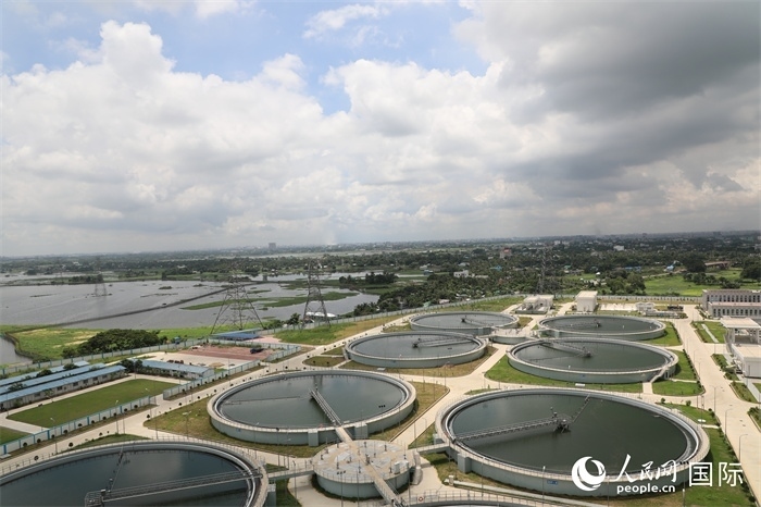 達(dá)舍爾甘地污水處理廠是孟加拉國第一座也是最大規(guī)模的現(xiàn)代化大型污水處理廠。孫廣勇攝