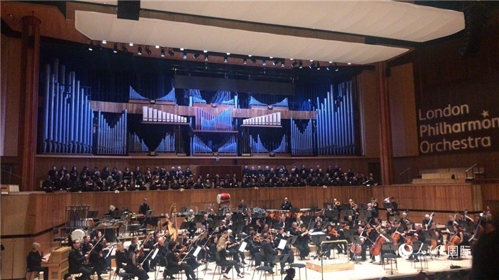 《敦煌·慈悲頌》在倫敦演出。人民網(wǎng) 余穎攝