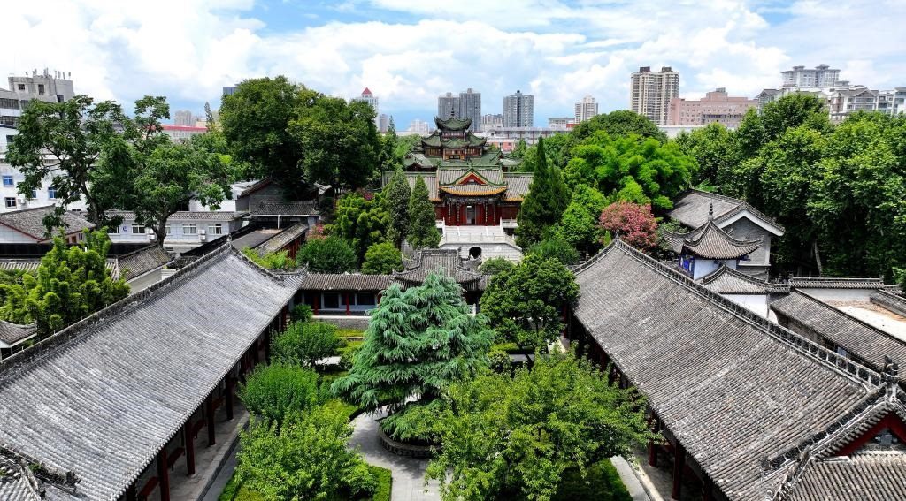 近日拍攝的陜西省漢中市博物館。新華社記者 劉瀟 攝