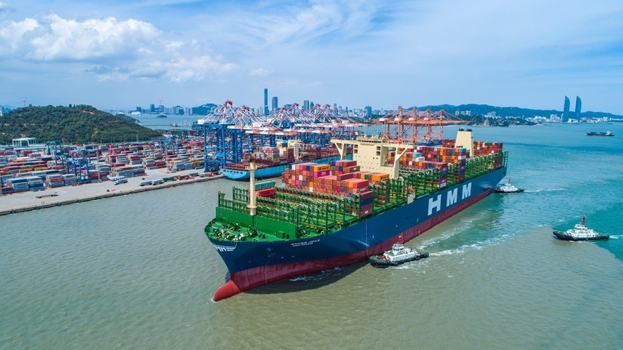 貨物從廈門自貿(mào)片區(qū)運往全球。廈門自貿(mào)片區(qū)供圖