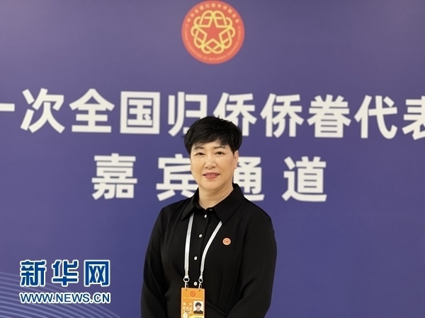 意大利北部麗水同鄉(xiāng)會(huì)會(huì)長饒俊媚。（受訪人供圖）