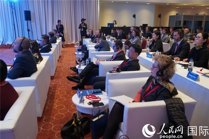 圖為“中拉文明對話論壇”現(xiàn)場。人民網(wǎng)記者 許放攝