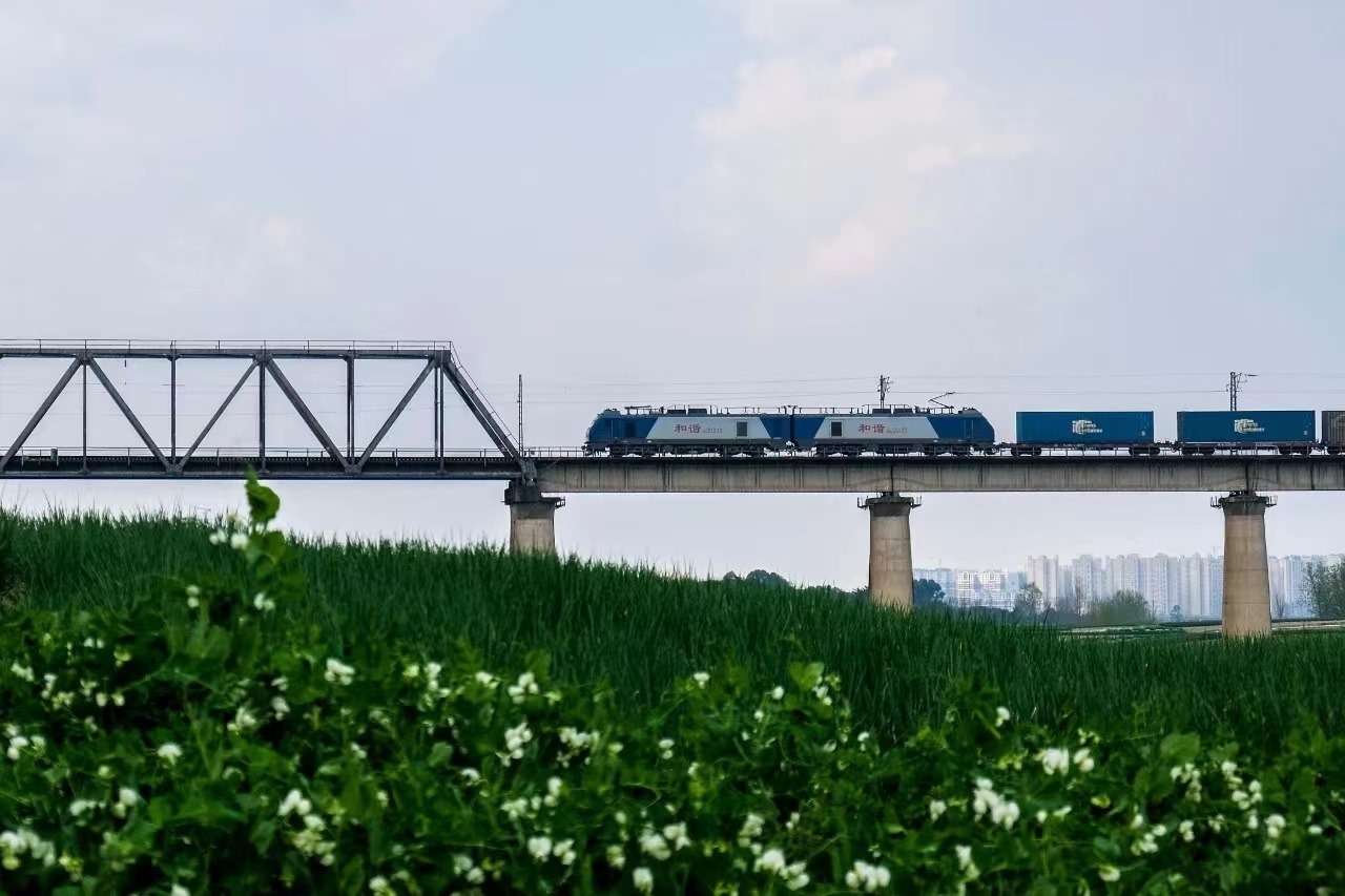 國鐵集團發(fā)布中歐班列全程時刻表成果。國鐵集團供圖