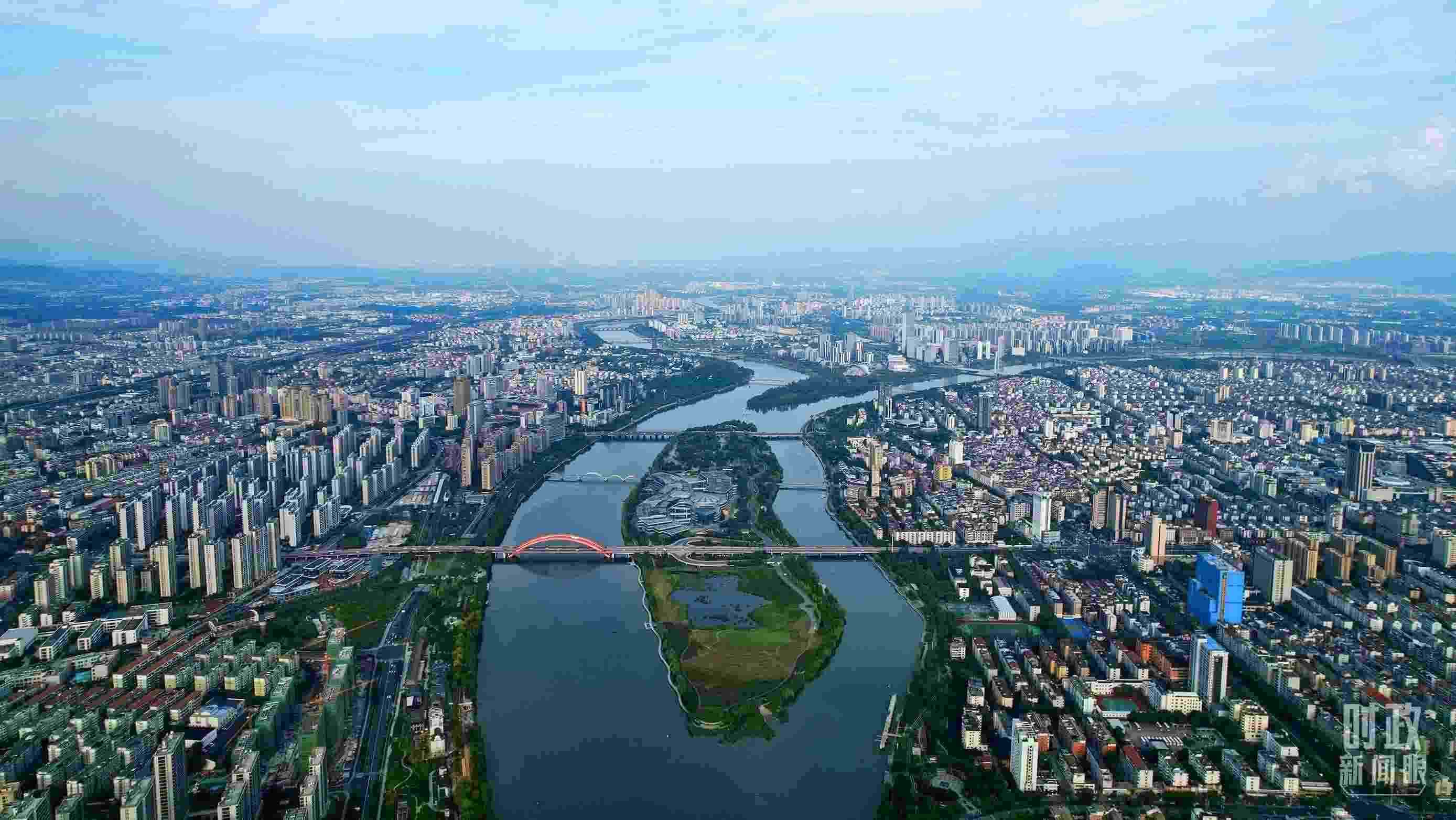 △浙江省金華市。（總臺央視記者范凱拍攝）