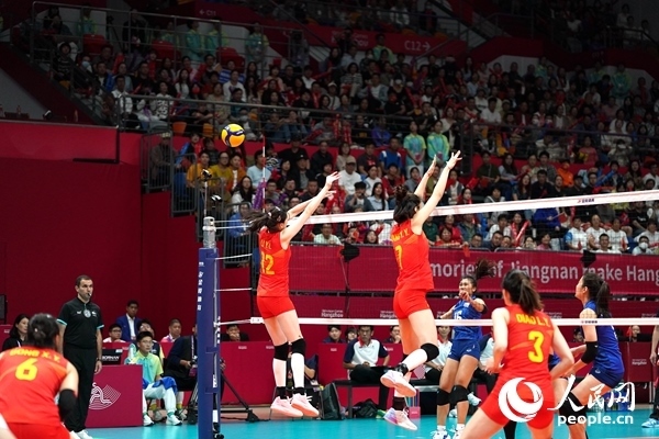 比賽現(xiàn)場。人民網(wǎng)記者 胡雪蓉?cái)z