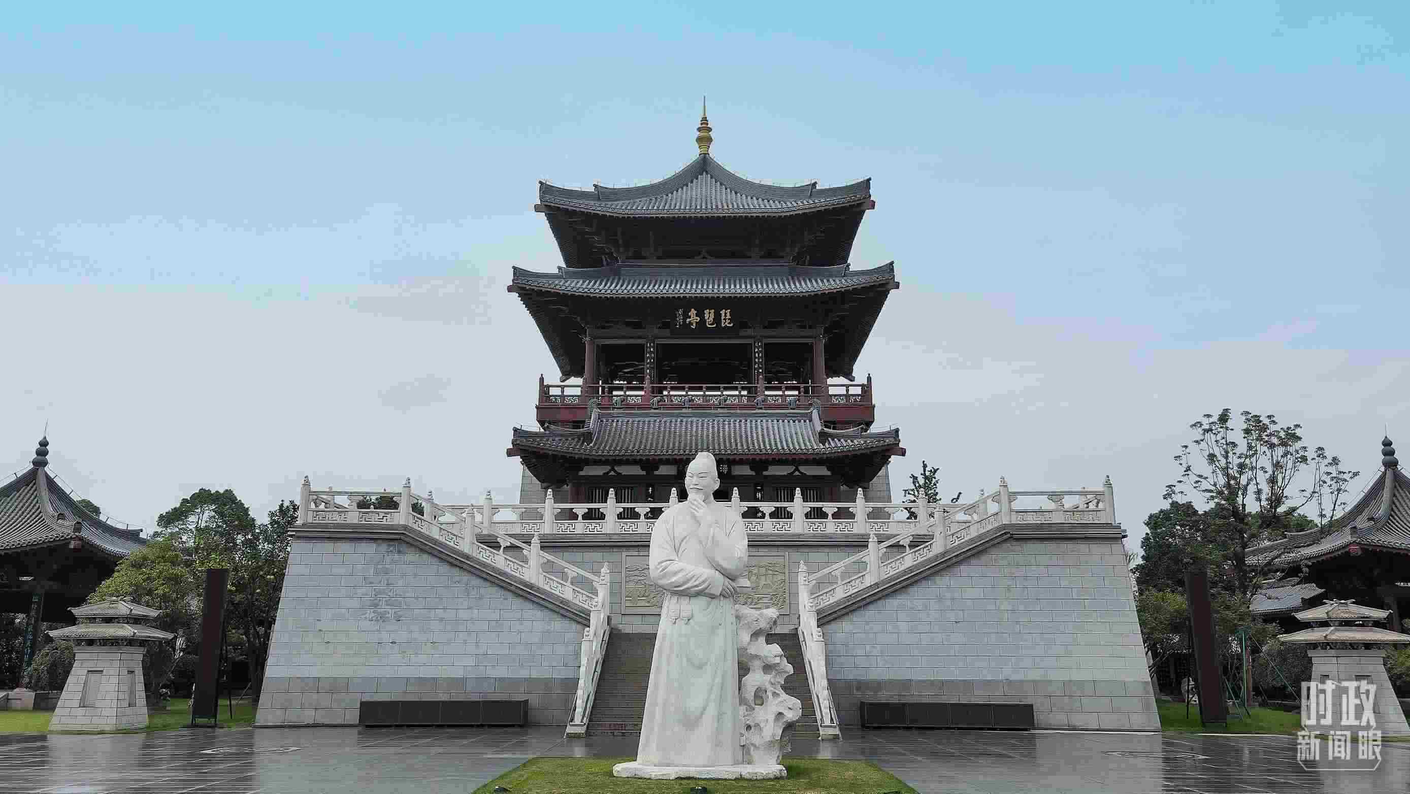 △琵琶亭。（總臺央視記者程鋮拍攝）