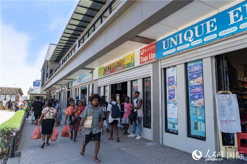 2023年9月12日，所羅門群島首都霍尼亞拉街景。人民網(wǎng) 賀吉攝