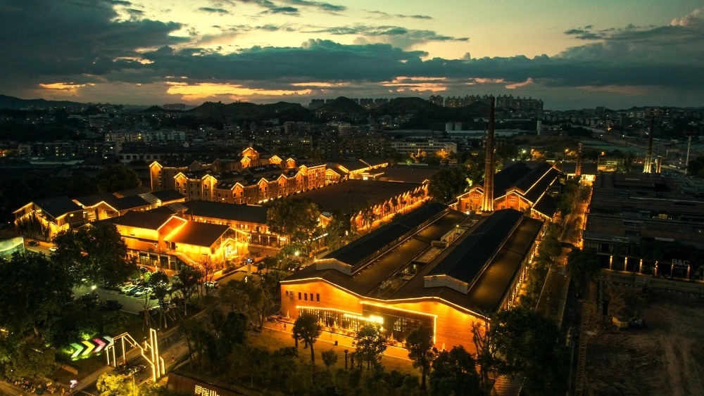 ↑ 景德鎮(zhèn)文創(chuàng)街區(qū)。