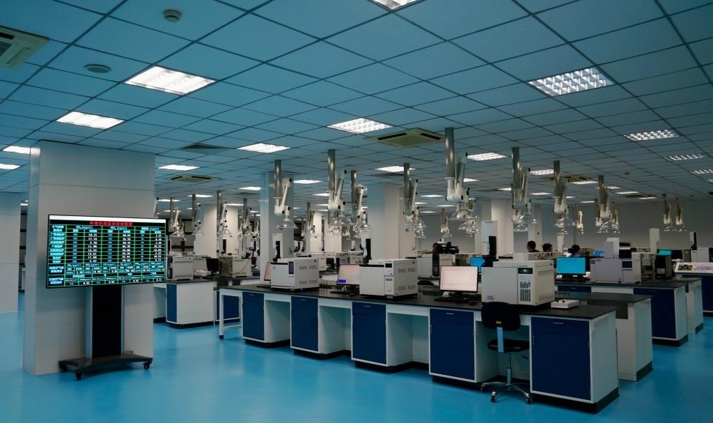 近日拍攝的公司檢驗(yàn)計(jì)量中心。新華社記者 胡晨歡 攝