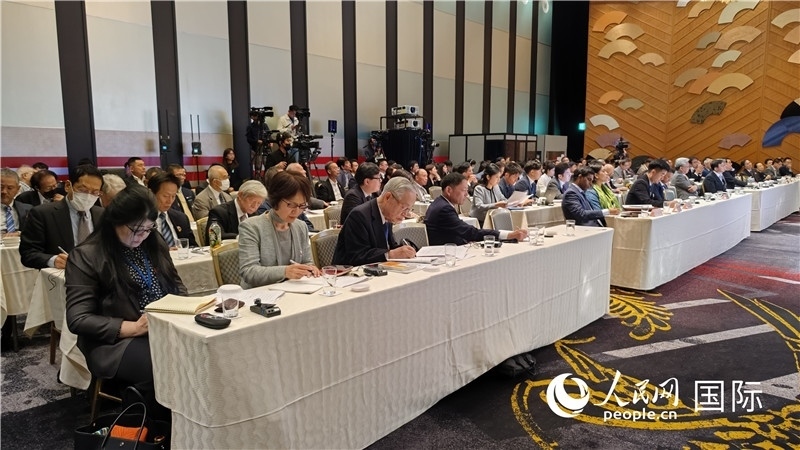 “一帶一路”倡議十周年國際研討會現(xiàn)場。人民網(wǎng) 蔣曉辰攝