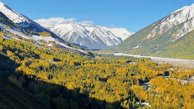“新東方快車”沿途風景。