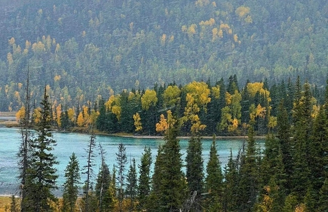 禾木景區(qū)。中國鐵路烏魯木齊局集團有限公司供圖