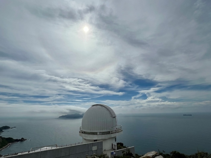 天文樓太陽望遠(yuǎn)鏡圓頂。人民網(wǎng)高清揚(yáng)攝