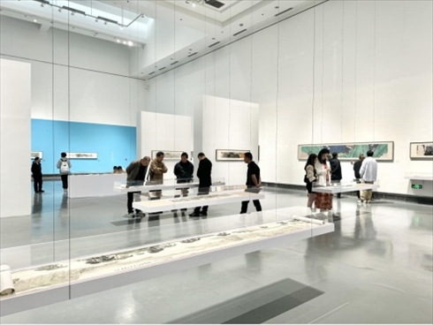 畫展現場。主辦方供圖