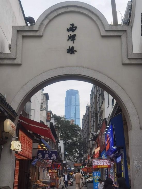 10月25日，太平老街街景。（本報(bào)記者 常雯宜攝）