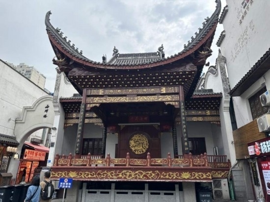 10月25日，長沙太平老街一角。（本報(bào)記者 劉書文攝）