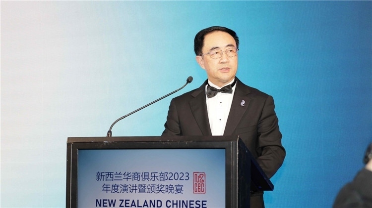 新西蘭華商聯(lián)合總會(huì)主席楊健。攝影：張凱