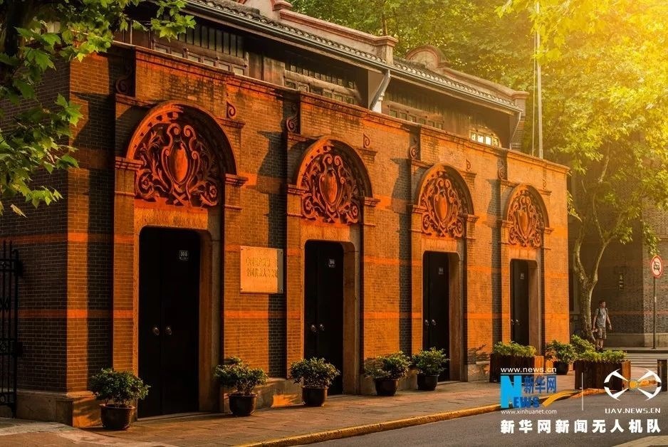 晨曦下的中共一大會(huì)址紀(jì)念館。新華網(wǎng) 吳愷 攝