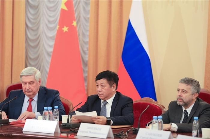 張漢暉大使致辭。駐俄羅斯使館供圖