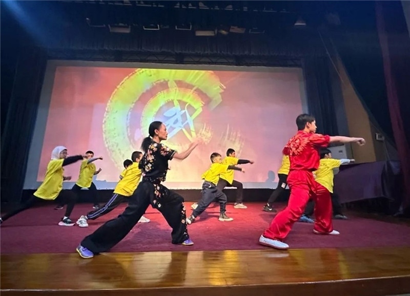 圖為2023“中華文化大樂園—埃及開羅營(yíng)”閉幕式活動(dòng)現(xiàn)場(chǎng)。主辦方供圖