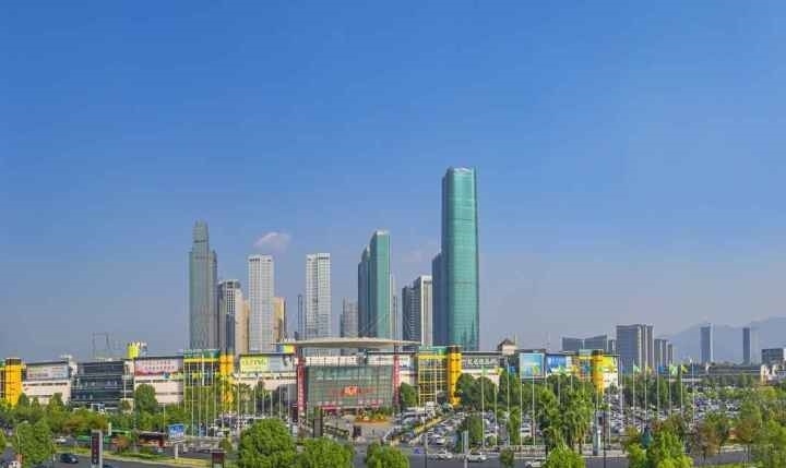 義烏城市風(fēng)貌。義烏市委宣傳部供圖