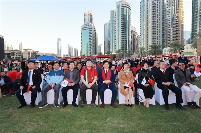 活動(dòng)現(xiàn)場。中建中東供圖