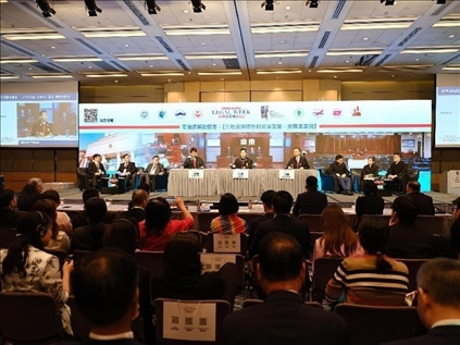 2023香港法律周，粵港澳三地聯(lián)合模擬庭審民商事案例，交流互鑒法律程序等問(wèn)題。