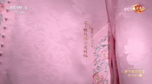 總臺(tái)龍年春晚中華傳統(tǒng)紋樣創(chuàng)演秀《年錦》