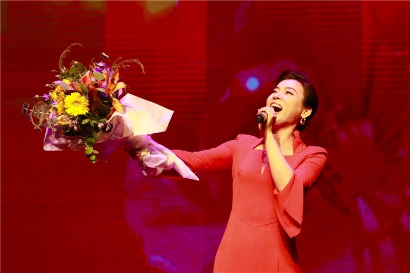 2024年“四海同春”慰?jī)S訪演團(tuán)亞太團(tuán)新西蘭惠靈頓演出現(xiàn)場(chǎng)。（圖片由陸欣讌、孟韜、葉勇提供）