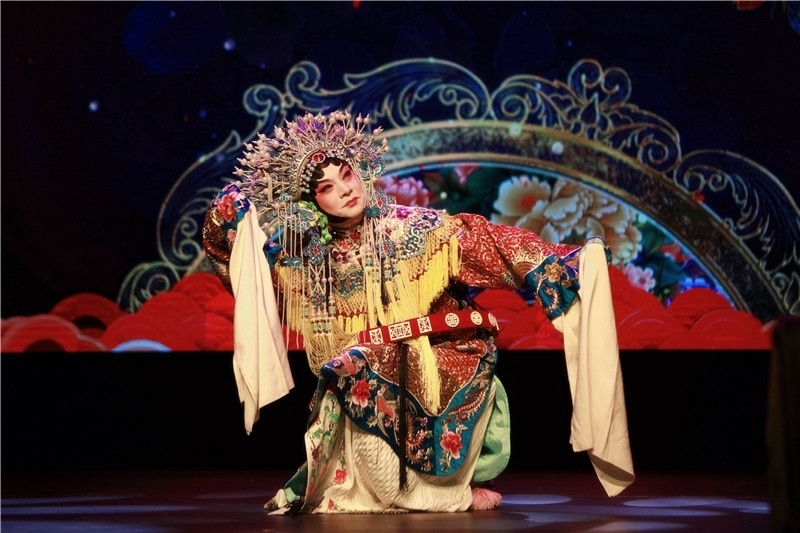 2024年“四海同春”慰?jī)S訪演團(tuán)亞太團(tuán)新西蘭惠靈頓演出現(xiàn)場(chǎng)。圖片由陸欣讌、孟韜、葉勇提供