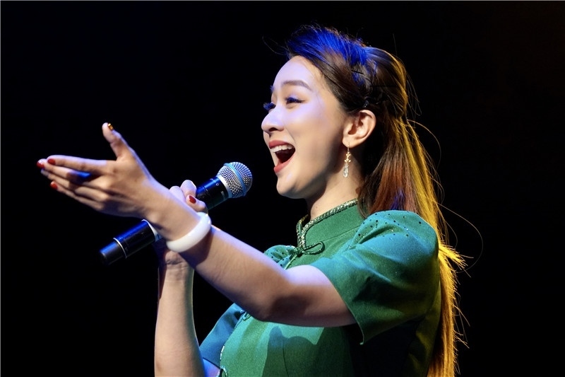 2024年“四海同春”慰?jī)S訪演團(tuán)亞太團(tuán)新西蘭惠靈頓演出現(xiàn)場(chǎng)。圖片由陸欣讌、孟韜、葉勇提供