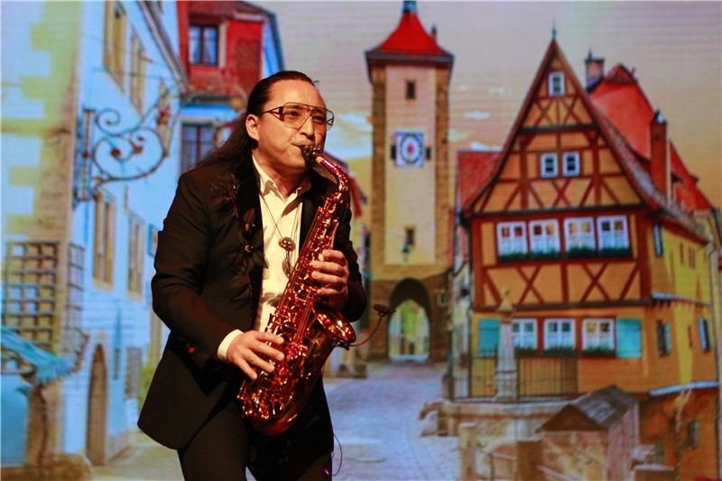 2024年“四海同春”慰?jī)S訪演團(tuán)亞太團(tuán)新西蘭惠靈頓演出現(xiàn)場(chǎng)。圖片由陸欣讌、孟韜、葉勇提供