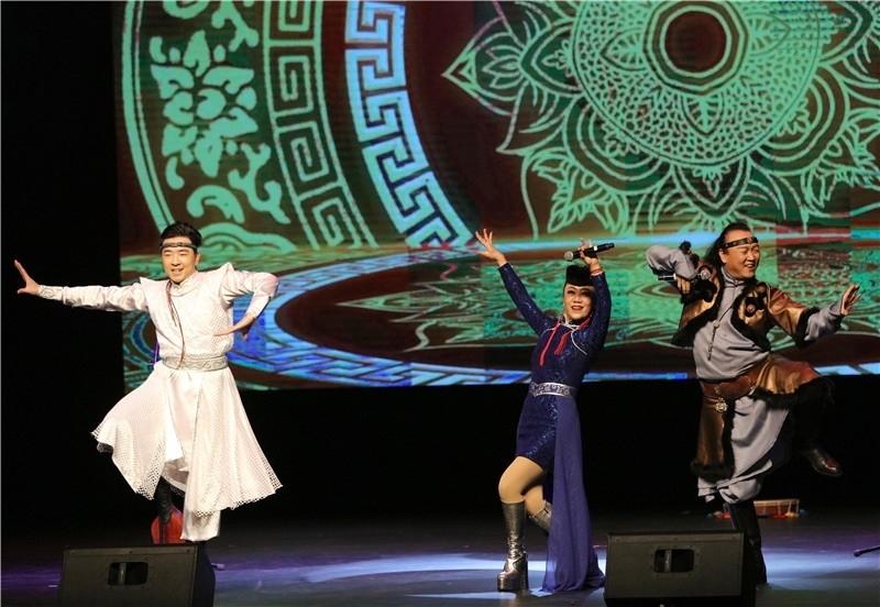 2024年“四海同春”慰?jī)S訪演團(tuán)亞太團(tuán)新西蘭惠靈頓演出現(xiàn)場(chǎng)。圖片由陸欣讌、孟韜、葉勇提供