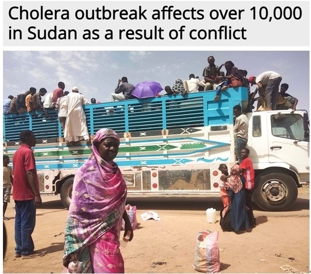 糧食危機(jī)、營養(yǎng)不良、霍亂 蘇丹人道主義危機(jī)嚴(yán)重