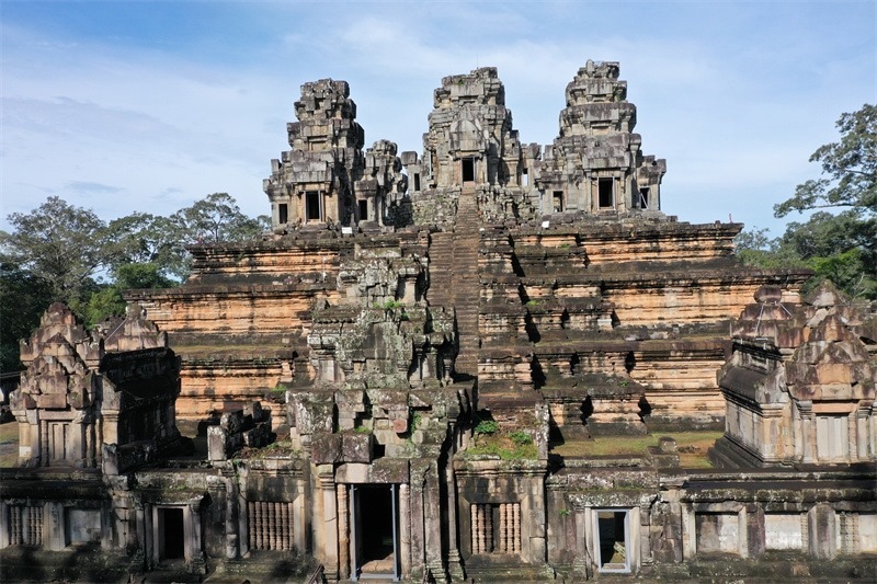 吳哥古跡內的茶膠寺。中國文化遺產(chǎn)研究院 袁濛茜供圖
