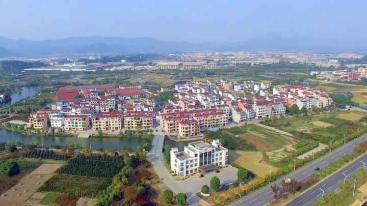 △俯瞰后陳村。