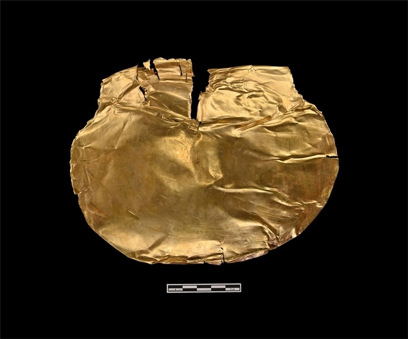 金覆面。中國文物報社供圖