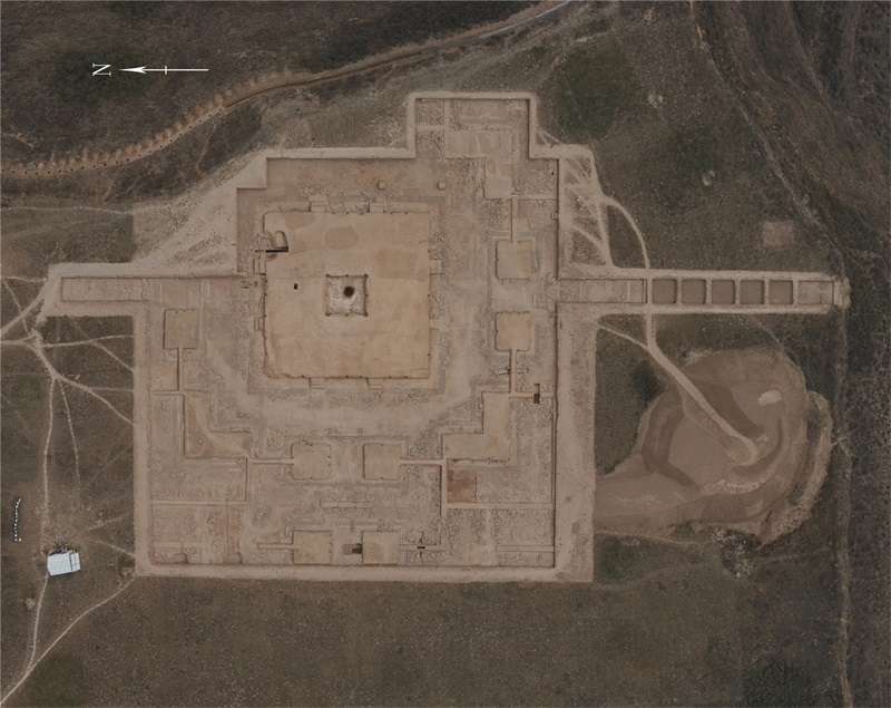 四角坪遺址平面圖。中國文物報社供圖