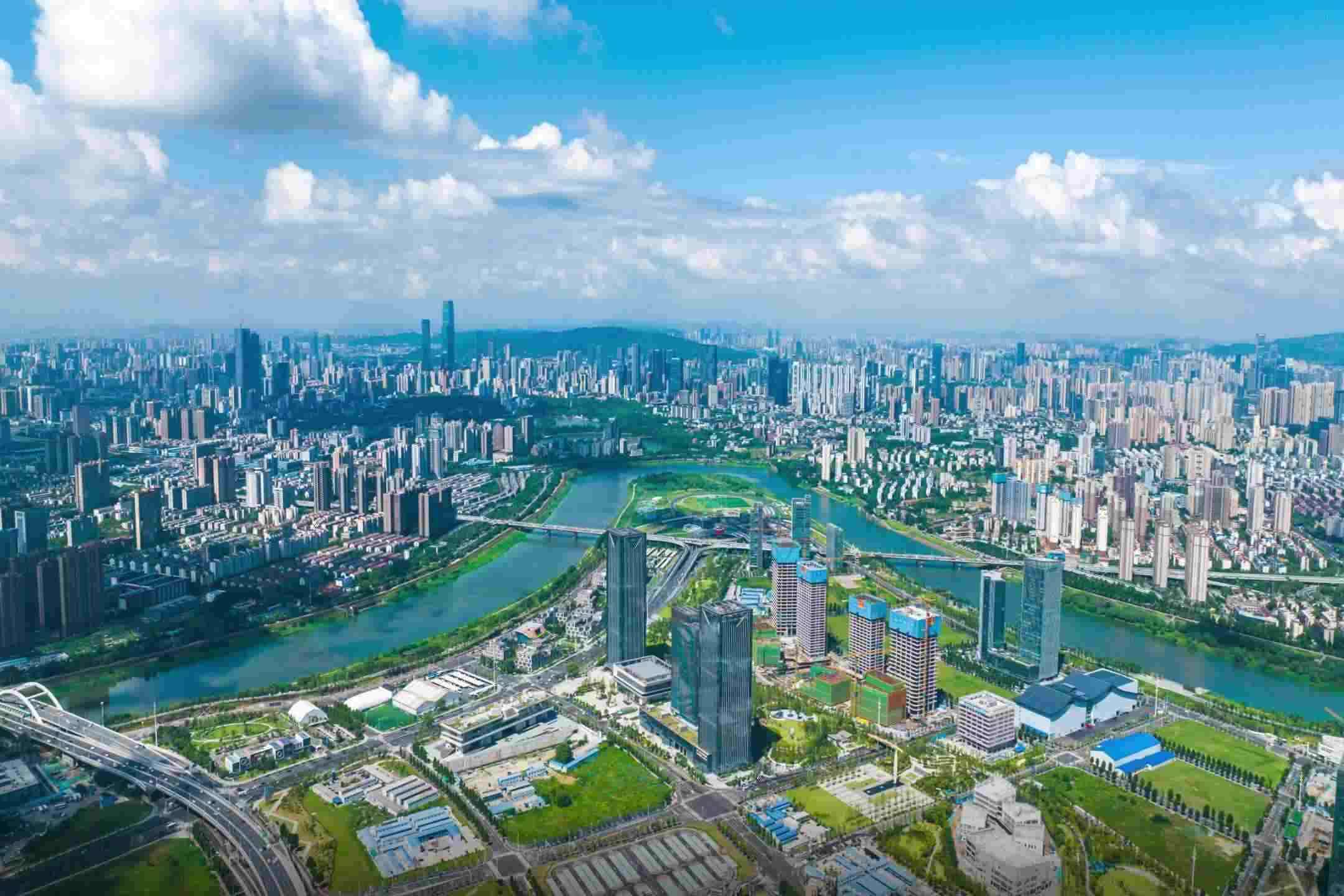 △ 圖為湖南馬欄山視頻文創(chuàng)產(chǎn)業(yè)園。