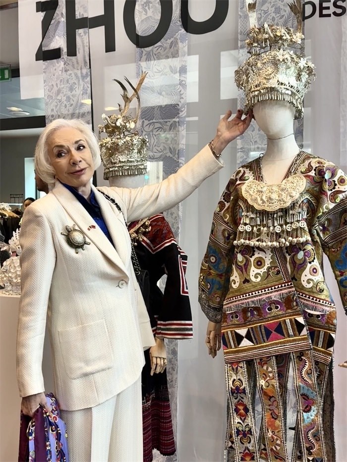 法國(guó)友人參加2024多彩貴州文化和旅游推廣周活動(dòng)。主辦方供圖