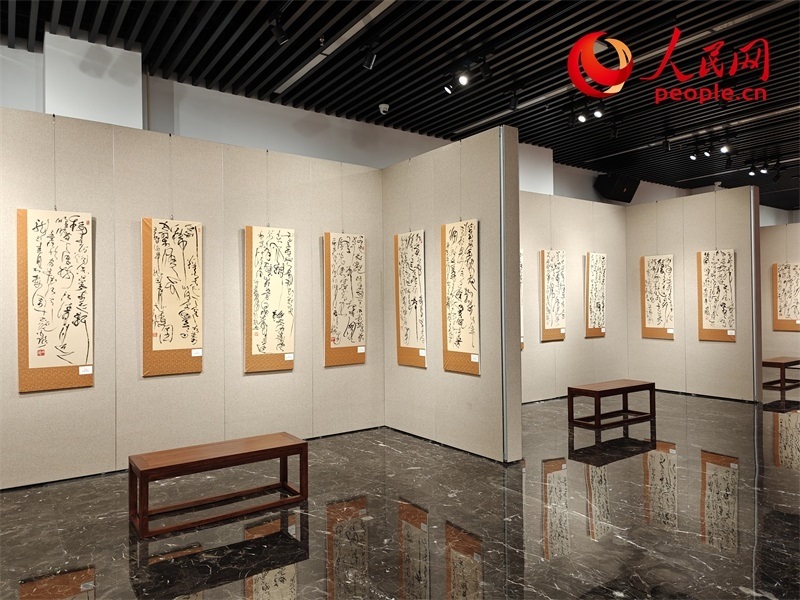 展廳現(xiàn)場。人民網(wǎng)記者 韋衍行攝