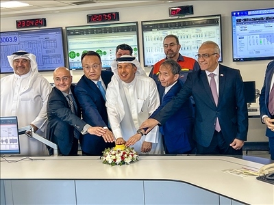 圖為燃機(jī)點(diǎn)火儀式，主辦方供圖