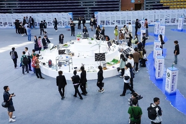 入圍決賽作品成果展。北京建筑大學(xué)供圖