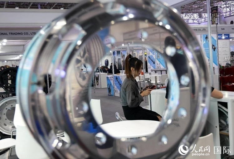 展會(huì)場(chǎng)景。人民網(wǎng)記者 管克江攝